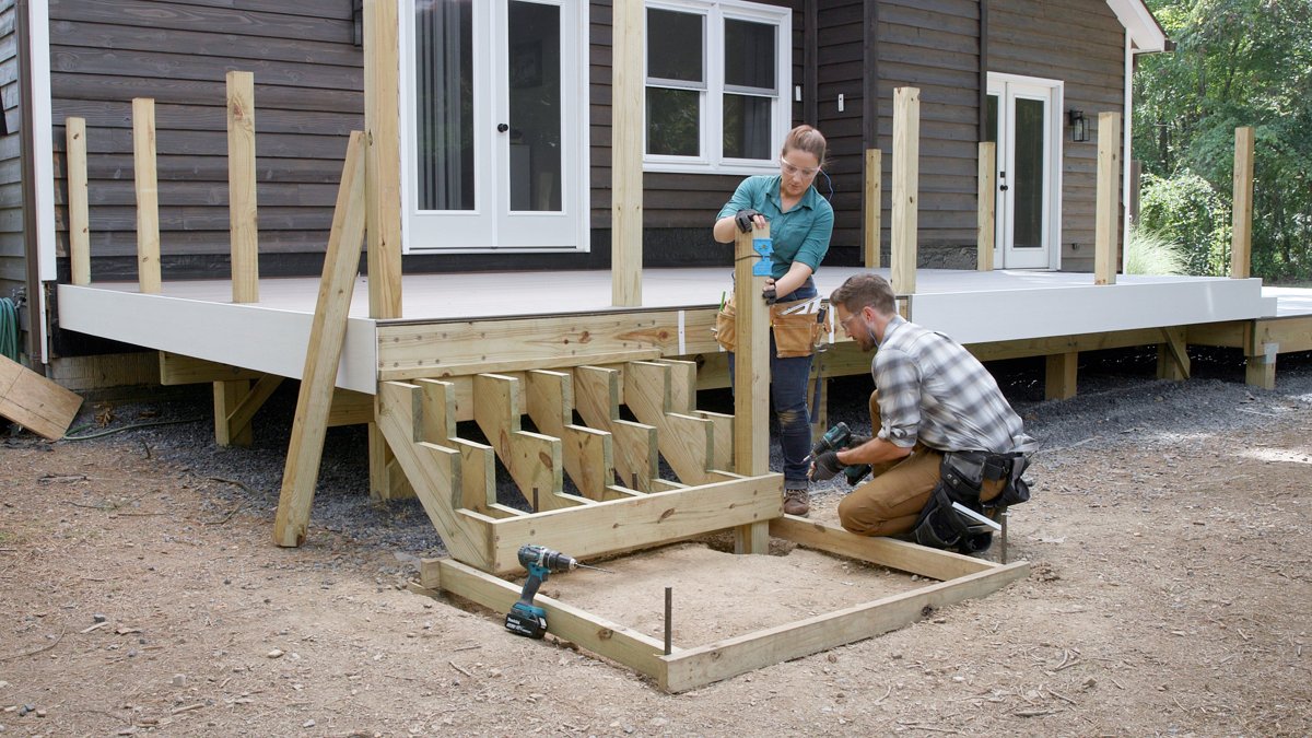 Building Deck Stringers Deck Build: Stair Stringer Questions
