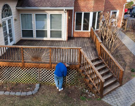 Trex Deck Building with Transcend floor and Railing in Michigan - Michigan  Deck Builders - Trex Deck Building