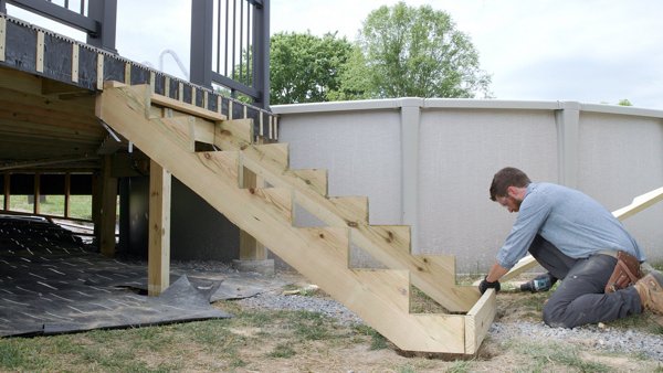 Building stairs