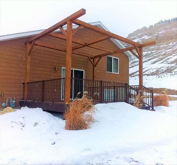 Transcend Tree House Vintage Lantern with Signature Bronze  Railing