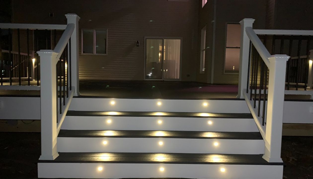 Galloway, NJ; Trex lights