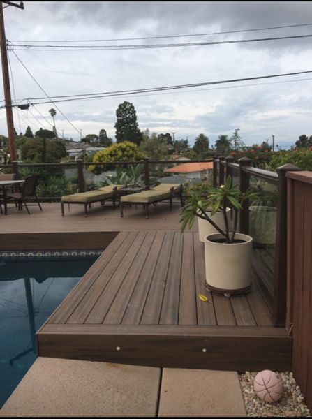 New Trex Deck in Malibu, CA
