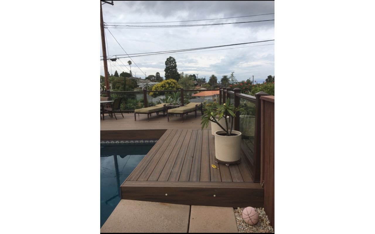 New Trex Deck in Malibu, CA