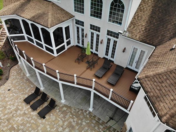 Enhance Beach Dune field decking with Saddle border.