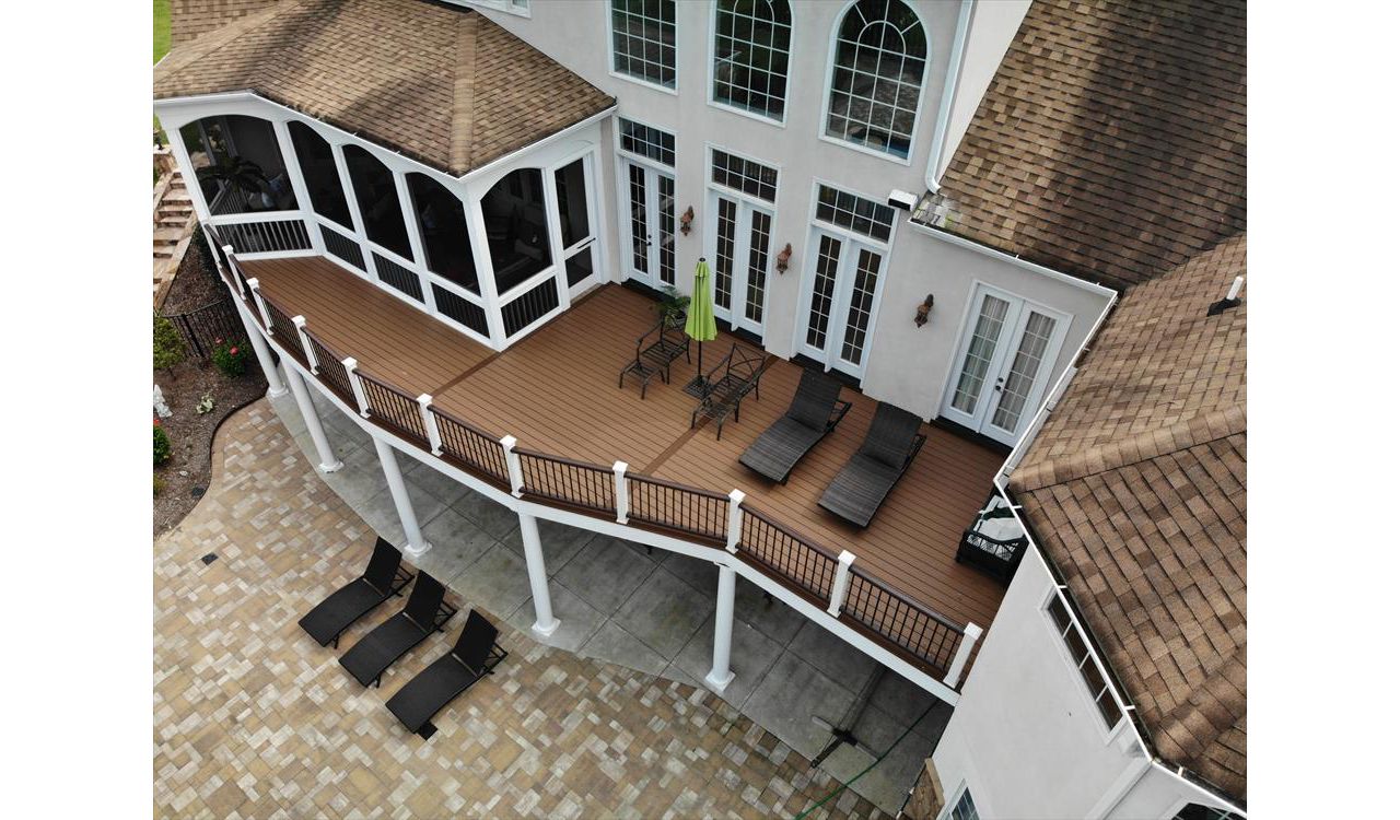 Enhance Beach Dune field decking with Saddle border.