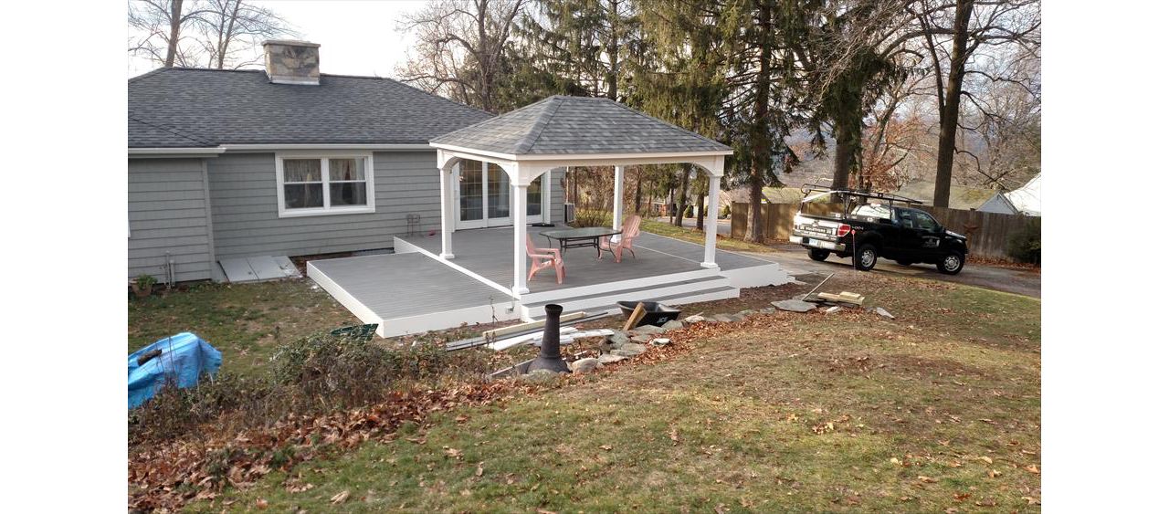 three tier deck,