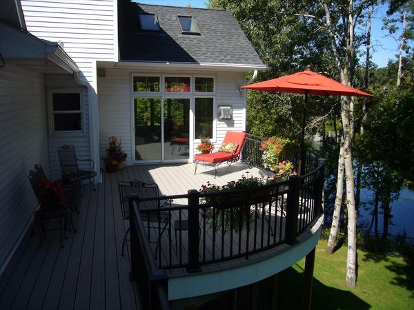 Trex Transcend Rope Swing decking