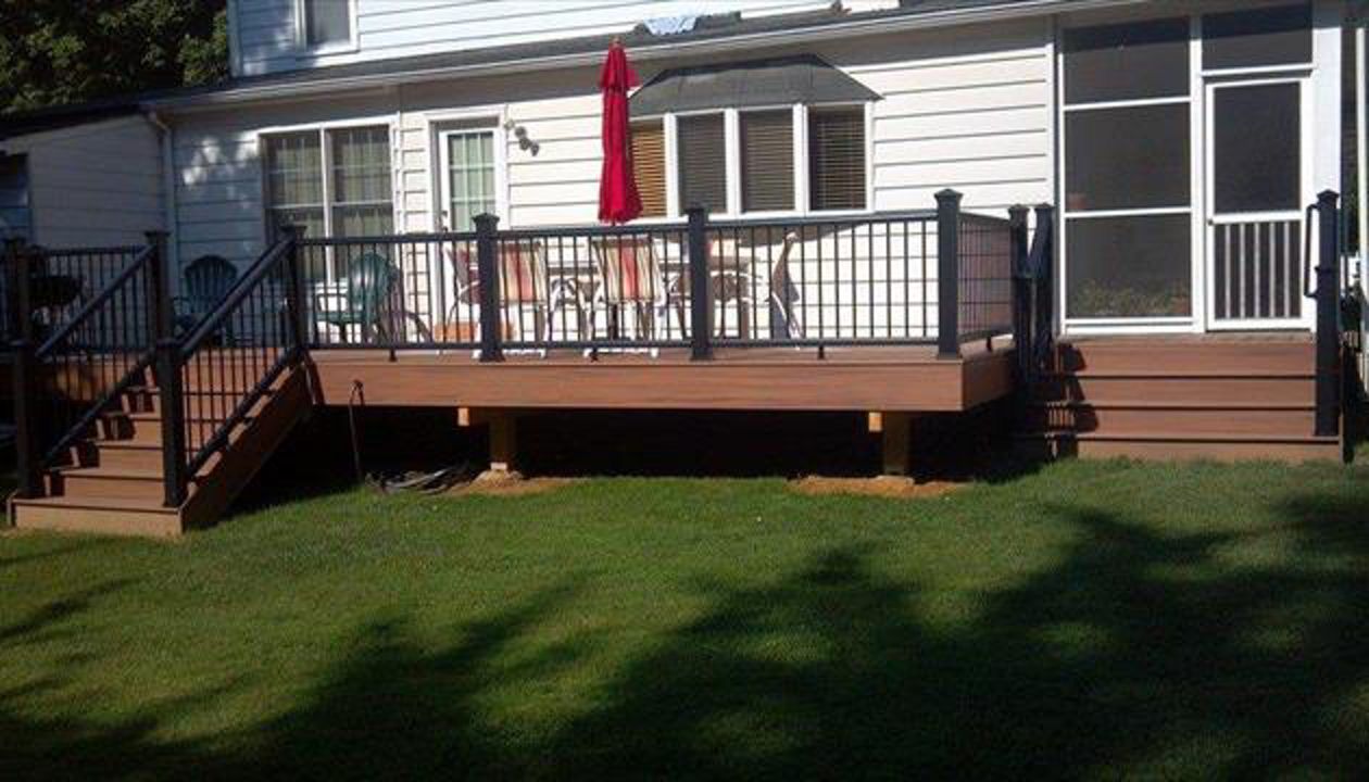 Trex composite decking in Delaware