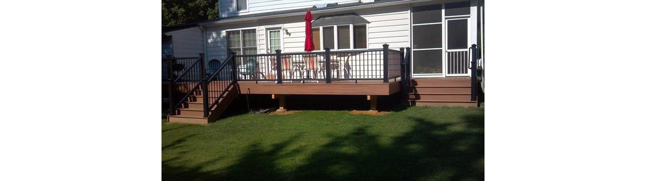 Trex composite decking in Delaware