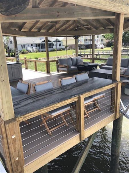 Trex Transcend Rope Swing Decking in Savannah, GA