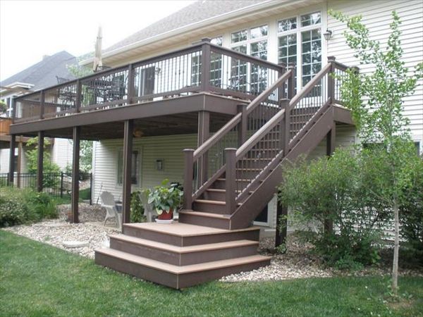 Trex Transcend custom-designed deck, Wisconsin