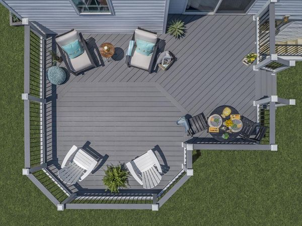 Aerial view of Trex Select Deck/Rail