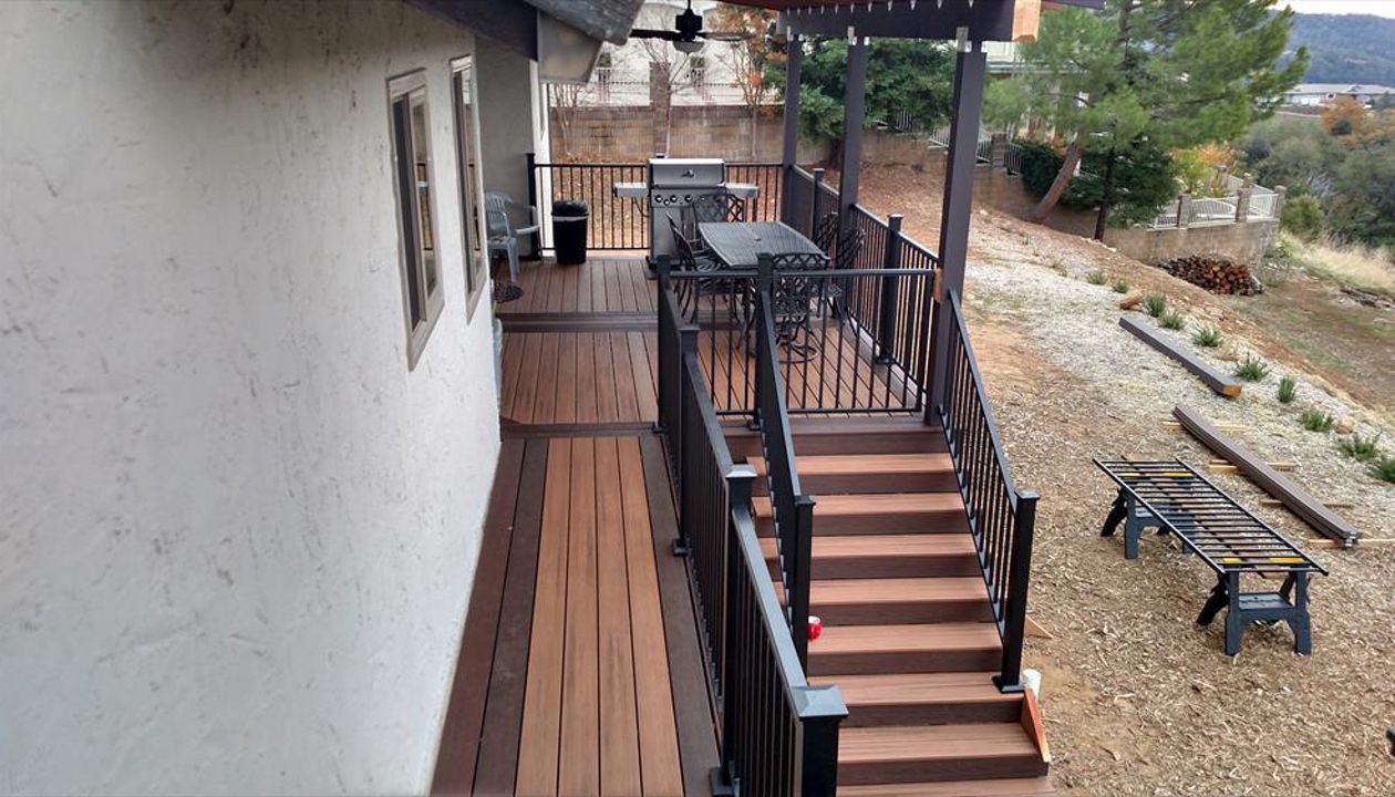 Custom Trex Deck in Somerset, CA - Placerville, CA