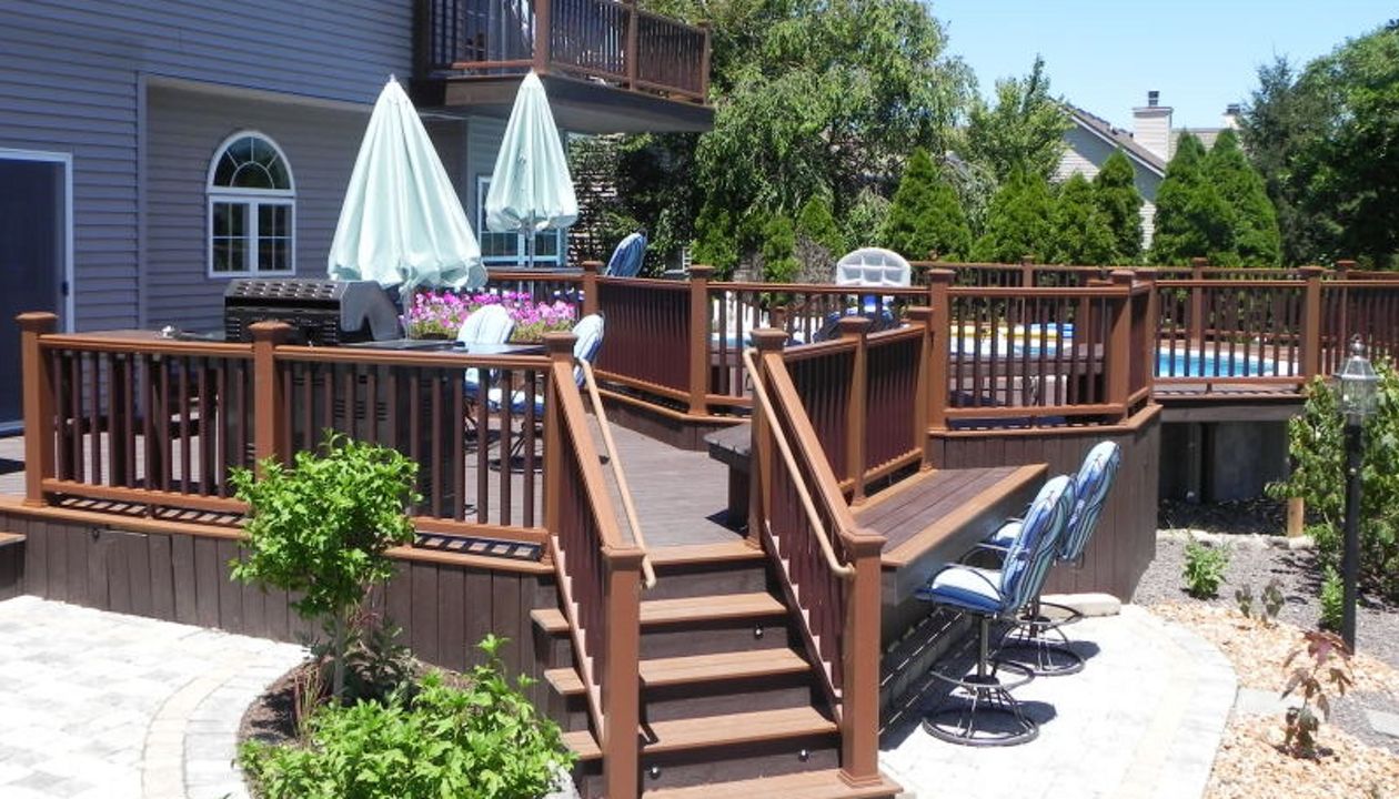 Trex Transcend Pool Deck Champaign IL