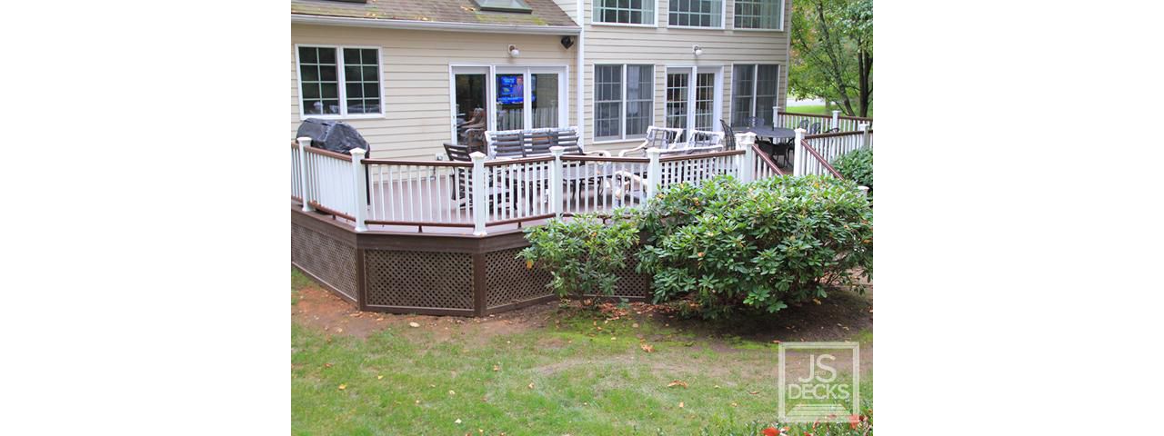 Transcend White Rail w/ Vintage Lantern top and bottom rails