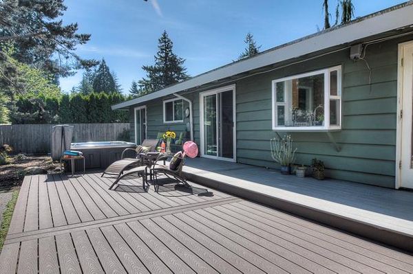 Trex deck, Shoreline, WA