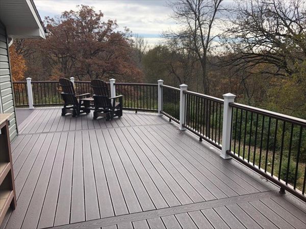 Trex Transcend decking and railing