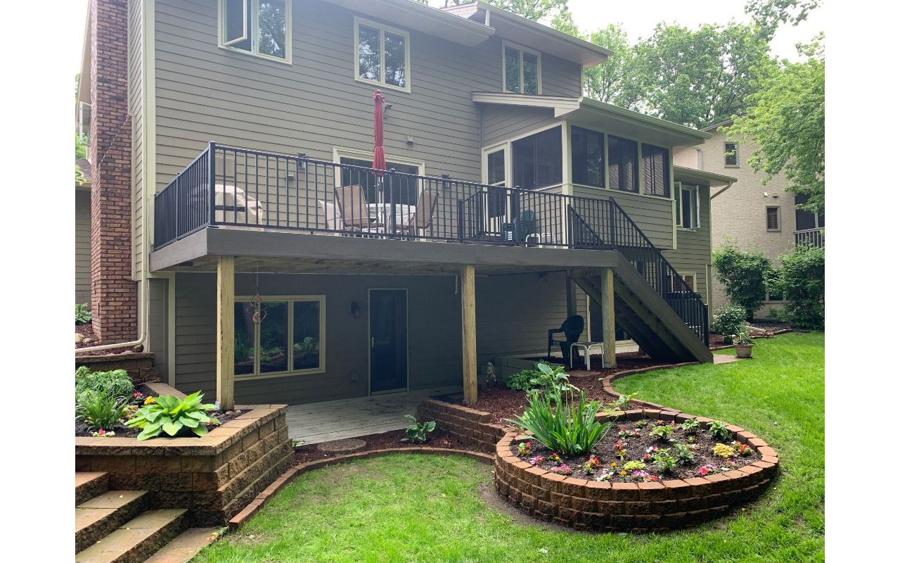Trex Enhance Composite Decking Rocky Harbor Project, New Brighton, MN