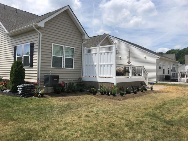 Trex Decking in Rope Swing