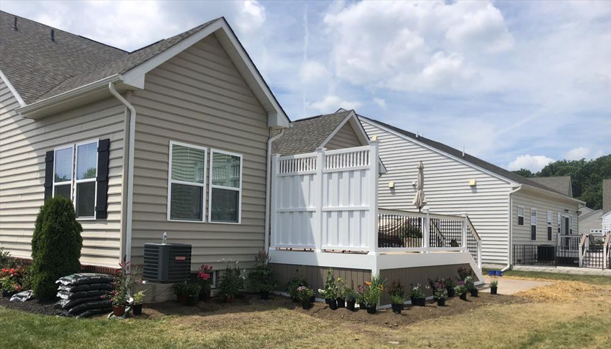 Trex Decking in Rope Swing