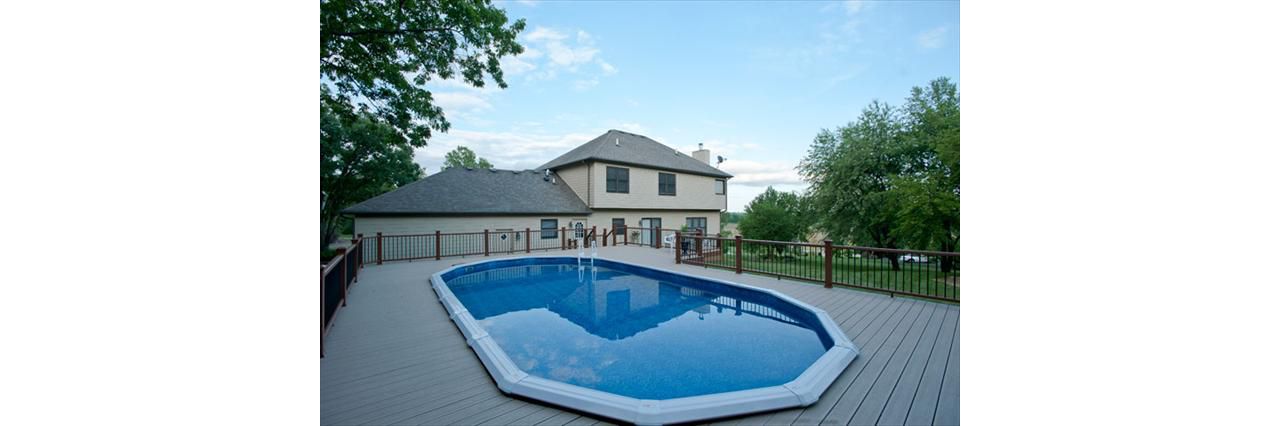 Trex Pool Deck in McHenry