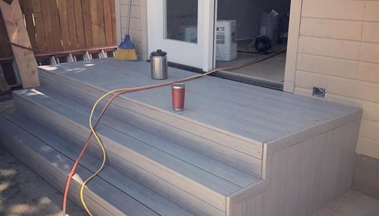 Foggy Wharf Back Door Step