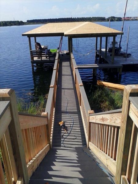 Trex Select Pebble Grey Dock