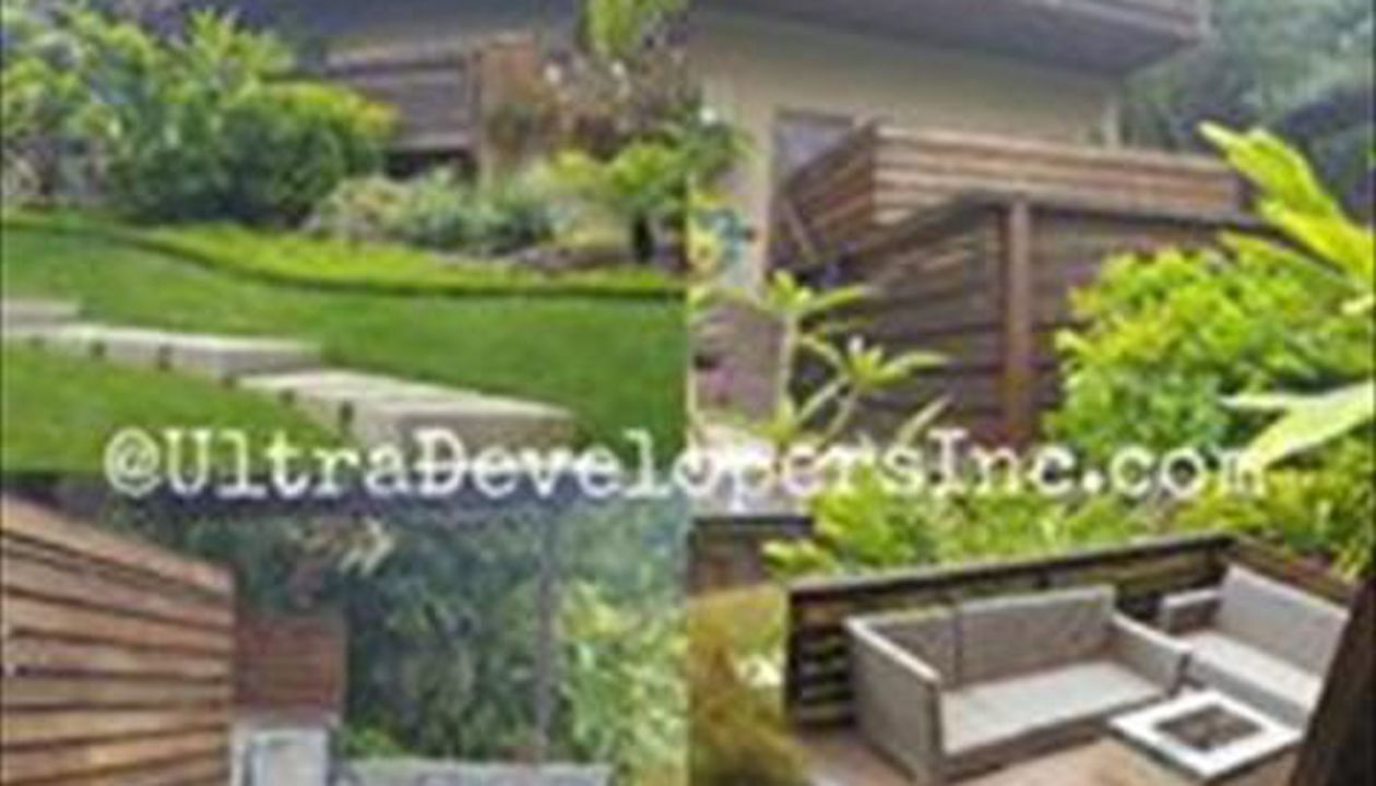 unique outdoor living space with Trex decking