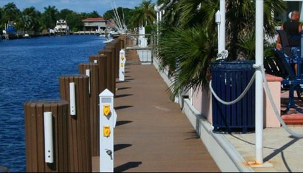 Trex Spiced Rum Dock in Fort Lauderdale, FL