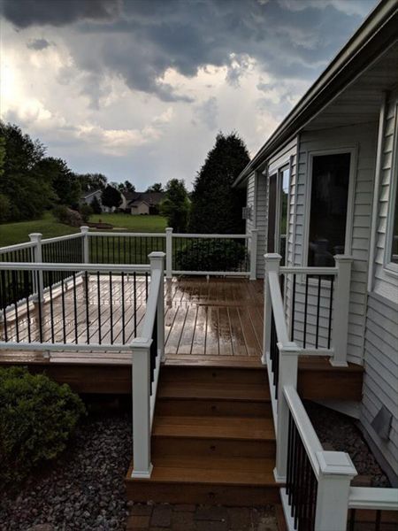 Trex Transcend Classic White Railing