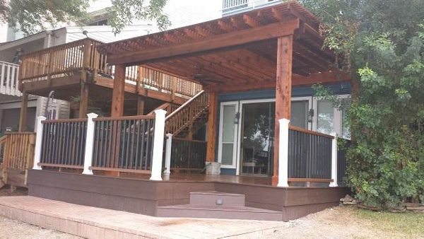 Beautiful Trex Transcend Deck and Transcned Railing