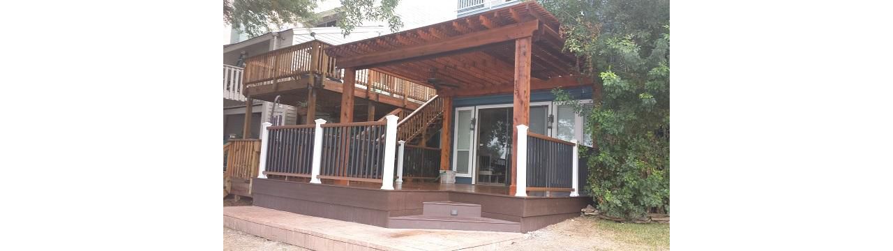 Beautiful Trex Transcend Deck and Transcned Railing