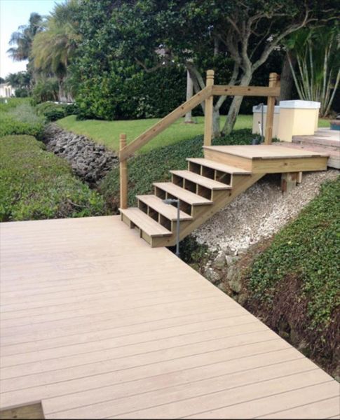 Trex Rope Swing Dock