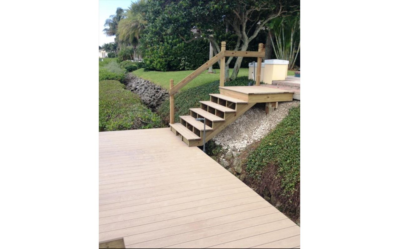 Trex Rope Swing Dock