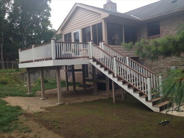 Trex Enhance Decking and Transcend Railing in Springboro, OH