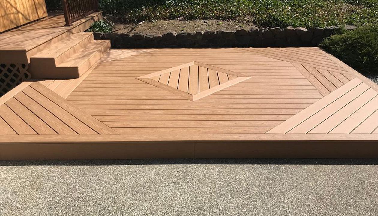 Trex Deck Olympia, WA #Trex Enhance #Beach Dune