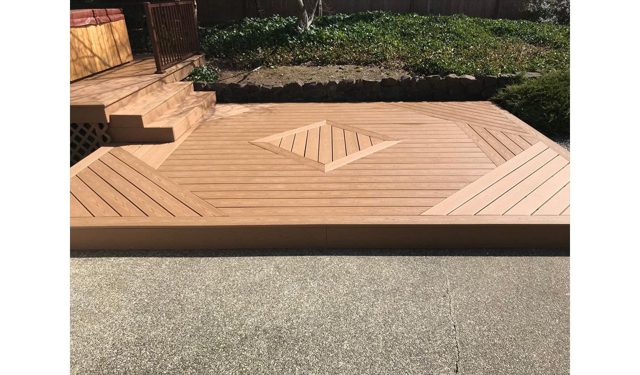 Trex Deck Olympia, WA #Trex Enhance #Beach Dune