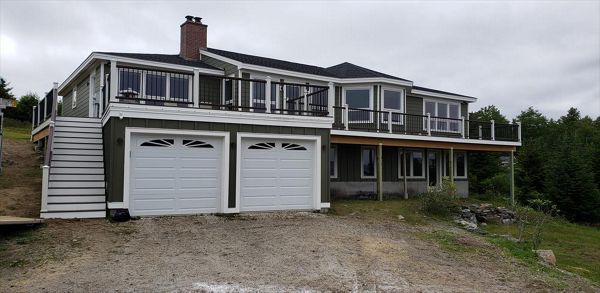 Harpswell Deck. Spiced rum decking.