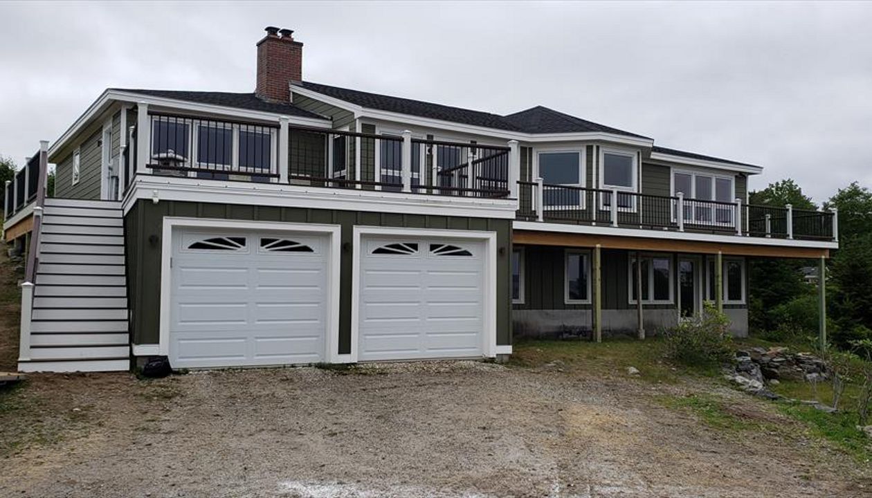 Harpswell Deck. Spiced rum decking.