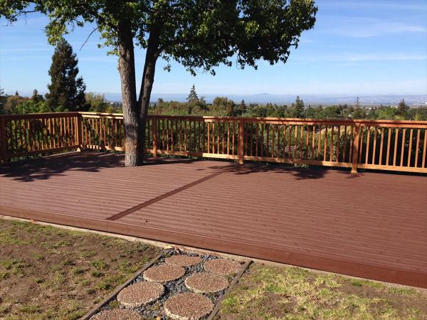 San Carlos, CA - Trex Vintage Lantern with parting board