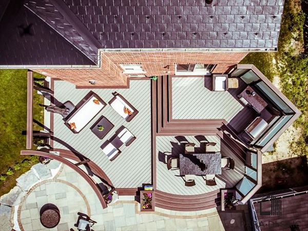 Trex Transcends Gravel Path, curves, Oshawa Ontario