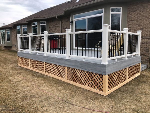 Foggy Wharf With White Transcends Black Metal Balusters