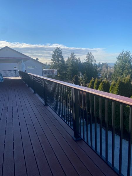 Trex Deck Designed and Built by Square Foot General Contractor