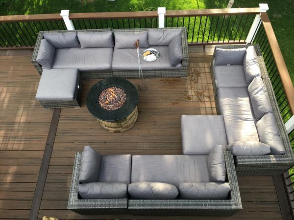 St. George, Utah Trex Transcend decking and rail