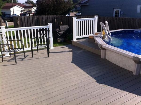 Trex Transcend Gravel Path Pool Deck