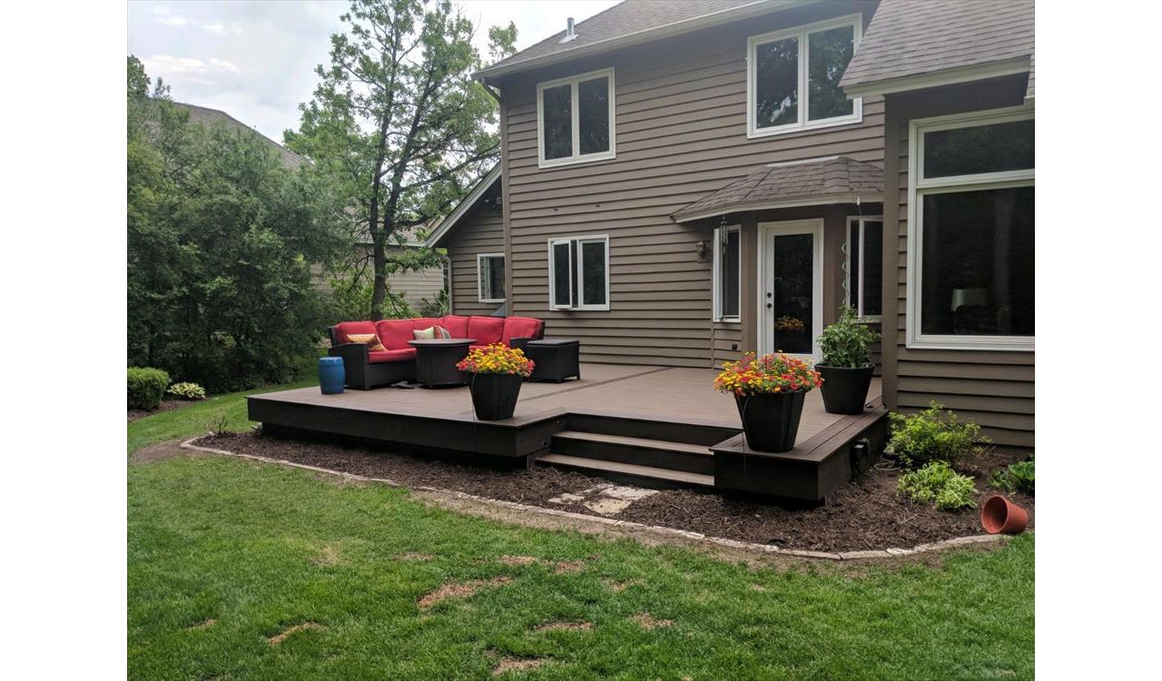 Trex deck in Lakeville