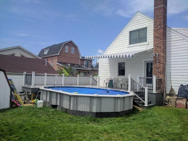 Transcend Pool Deck - Gravel Path/Island Mist 1