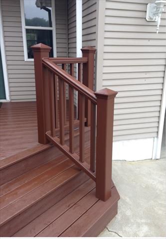 Trex Transcend Fire Pit Railing