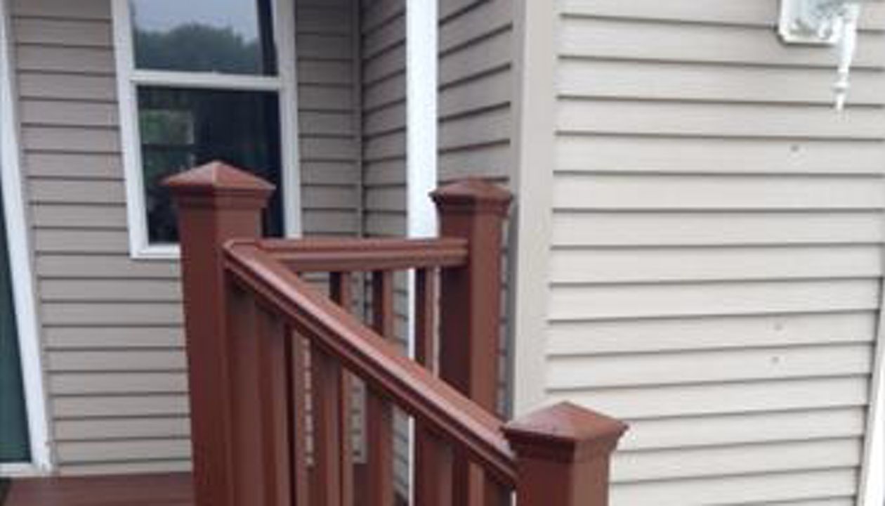 Trex Transcend Fire Pit Railing