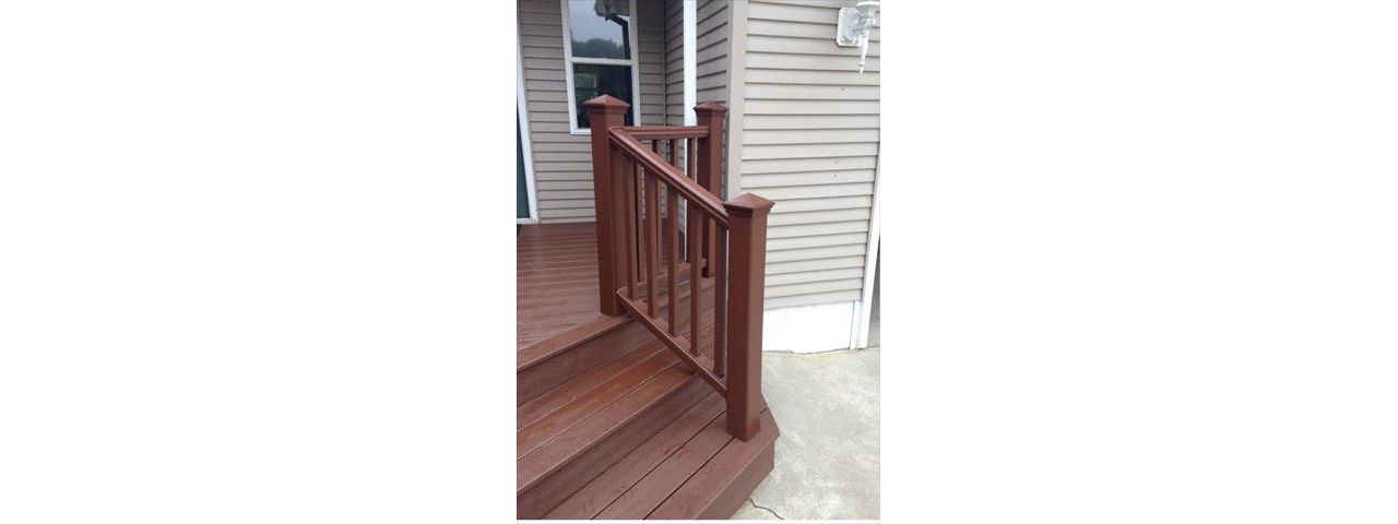 Trex Transcend Fire Pit Railing